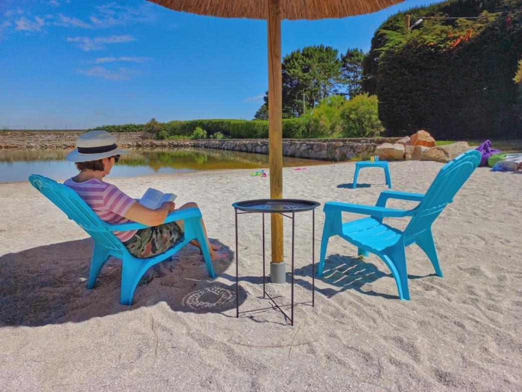 Camping Paradis Le Moulin Des Oies Belz Luaran gambar