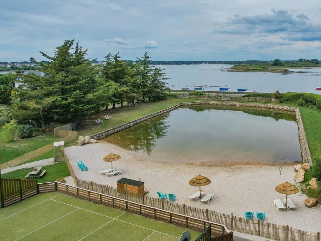 Camping Paradis Le Moulin Des Oies Belz Luaran gambar