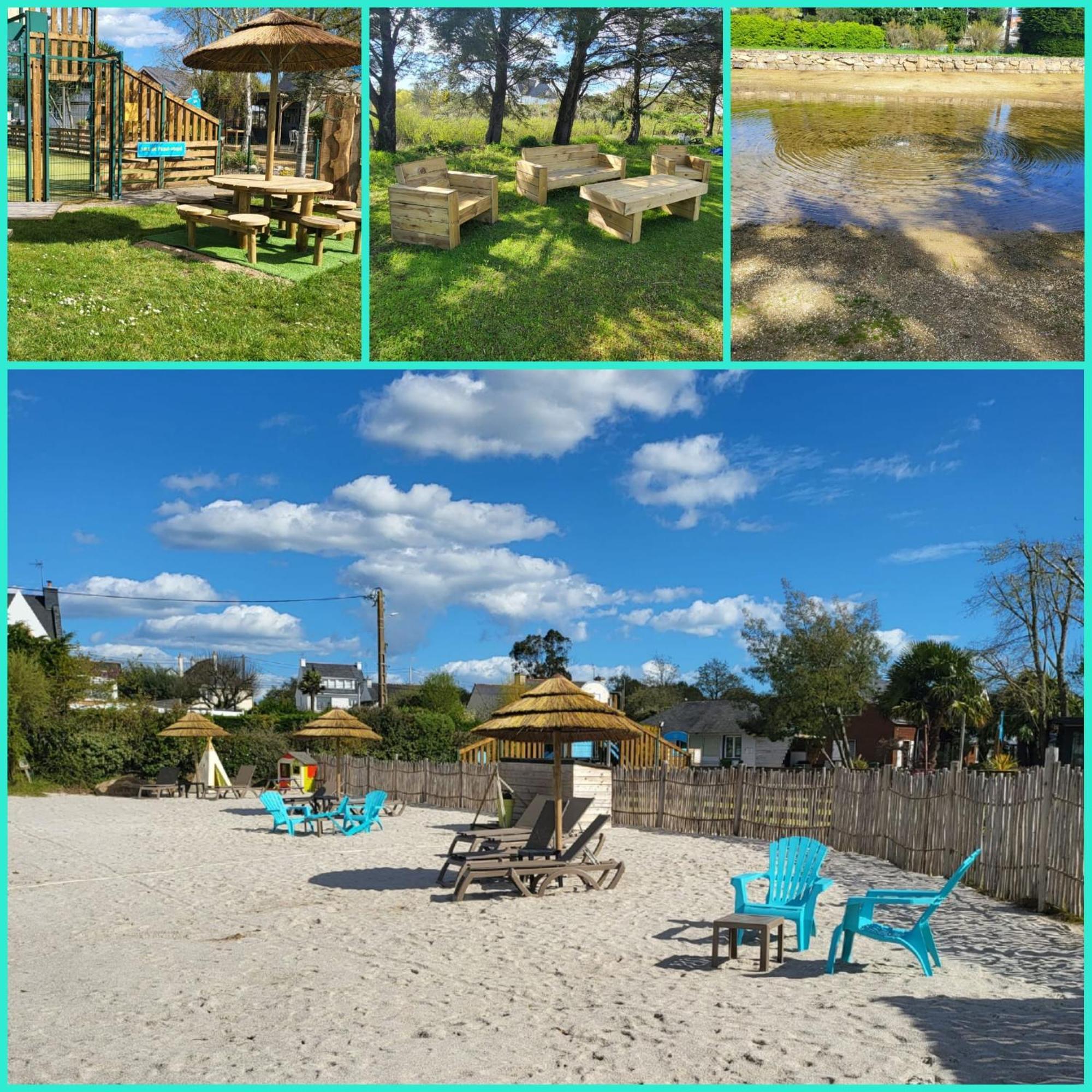 Camping Paradis Le Moulin Des Oies Belz Luaran gambar