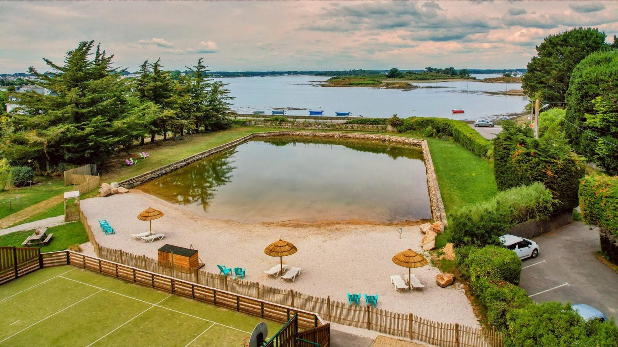 Camping Paradis Le Moulin Des Oies Belz Luaran gambar